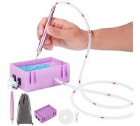 SGZIOO Stylo de peinture diamant électrique, kit de stylo sous vide avec plateau de rangement et prise USB, durable et stable, accessoires de peinture diamant pour adultes débutants et amateurs (lila)