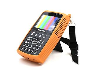 SH-810HD DVB-S2 & DVB-T2 Support de recherche de signal numérique combo CCTV 3.5 Pouce TFT LCD Filtrer 8psk 16apsk Mètre numérique 810H(With CCTV)