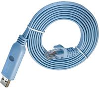 SH-RJ45A USB to RJ45 Console Cable with FTDI Chip for Cisco NETGEAR Routers/Switches Support Windows Linux Mac OS