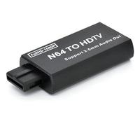 SH-RuiDu Adaptateur convertisseur console de jeu vers HDMI compatible N64/SNES/NGC avec sortie 3,5 mm 1 pour 64 HDMI compatible adaptateur compatible HDMI pour n64/snes/ngc pour n64 vers HDMI