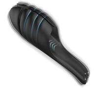 Sh! The Small One : Masturbateur vibrant étanche et manchon texturé en silicone - 10 modes d'oscillation, appareil de bien-être masculin rechargeable par USB pour intimité solo et partenaire - 18 cm x