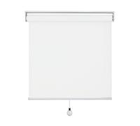 Sh000ad Stores Enrouleurs Occultants,Rideau à Ressort Automatique,Stores de Fenêtre en Tissu à Isolation Thermique UV,pour Bureau,Balcon,Blanc,Personnalisé,Largeur x Hauteur (120cm x 100cm)