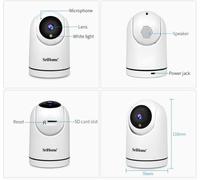 SH042 SriHome Wireless Internal WiFi Camera 2MP Two-Way Audio,Infrared Night Mode and Colors