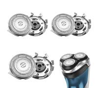 SH30/50/52 Lot de 3 têtes de rasoir électriques de rechange pour Phi-Lips Series 1000/2000/3000/5000 en acier inoxydable pour modèle AT8xx/AT7xx/PT8xx/PT7xx