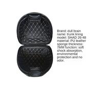 (SH39(set))SHAD Sacoche de siège arrière Sac de moto Ensemble de rembourrage intérieur portable compressible