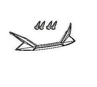 Shad Sh47 Top Case Reflector Rouge