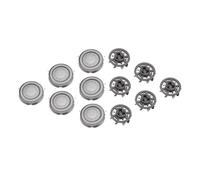 SH50 / 52, Compatible For Philips, Compatible For Norelco, Lame De Rechange For Rasoir Électrique Série 5000, Têtes De Rasage, Ensemble De 6 Pièces Facile À Nettoyer