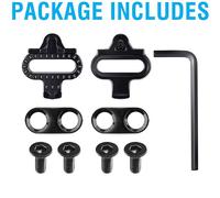 Sh51 Shimano Spd Libérons Spd Crampons Vélo Pédale Vtt Bât Blesse Ensemble D'accessoires De Vélo - Type Black