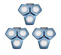SH71/50 Têtes de rasage compatibles avec les rasoirs Phil**s Series 5000 (S55XX) et Series 7000 (S7XX) (Bleu-3 pièces)