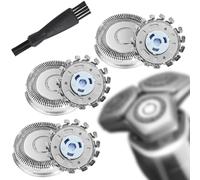 SH71 Tête de rasage Compatible avec Philips Series 7000, SH71 Têtes de rasage de rechange Compatible avec Philips Shaver Series 7000, 5000 Series (S77XX & S55XX) (modèle SH71/50) 3 pièces
