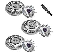 SH98/72 Tête de rechange compatible avec Philips Norelco S9000 Prestige Lames de rechange pour rasoir électrique Philips Series 9000 Prestige SP9800, SP9820, SH98, 3 pièces