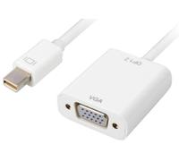 SHA Adapter mini Displayp.->VGA wh 15cm