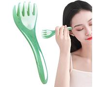 Sha Cuir chevelu - Peigne de massage à cinq griffes en résine, outils Sha Relaxation Conception à cinq dents Muscles relaxants pour les voyages d'affaires en famille Femmes Hommes