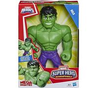 Playskool Heroes Marvel Super Hero Adventures Mega Mighties - Figurine Hulk - 25 cm - Jouet enfants