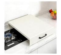 SHAARI Couvercle Pour Cuisinière À Gaz Avec Poignée, Étagère De Rangement Multifonctionnelle Pour Cuisine, Construction En Acier Au Carbone(40x50x7cm)