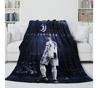 SHAARI Cristiano Ronaldo Couverture Flanelle, Couverture de Loisirs à la Maison Couvertures Fille Canapé-lit Couvertures Jetés de Lit