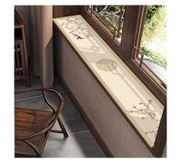 SHAARI Protecteur D'Appui De FenêTre, MatéRiau en Cuir PU, ImperméAble, Convient pour Plans De Travail De Cuisine, DéCoration De Meubles TV(A,30x100cm)