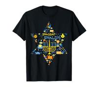 Shabbat Shalom Chemise israélite juive Oy Vey cadeau T-Shirt