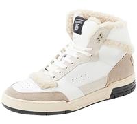 Shabbies Amsterdam Femme Revin Baskets Montantes, Taupe, 36 EU