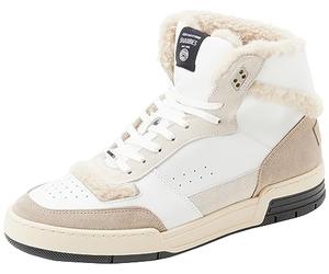 Shabbies Amsterdam Femme Revin Baskets Montantes, Taupe, 36 EU