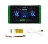 SHABD BOAD de Développement ESP32 Écran Tactile Capacitif de 7 Pouces 800 X 480 MCU ESP32-S3R8 Audio RS485 en Option pour Maison Intelligente (B) Installation Facile