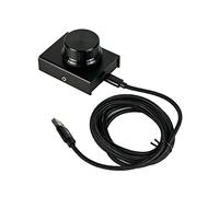 SHABD Contrôleur de Volume D'Ordinateur USB Haut-Parleur de PC Multimédia Bouton de Réglage du Volume Audio Externe Bouton de Réglage Pièces de Rechange Accessoires