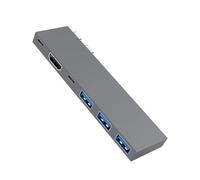SHABD Station d'accueil USB C, Hub 6-en-1 de Type C, avec Compatible, PD100W, USB C, 3 Adaptateurs Multi-Ports USB pour Ordinateurs Portables, Tablettes