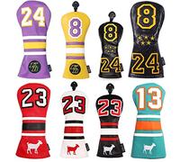 SHABIER Couvre-club de golf style sport en bois pour driver Taylormade M5 M6 (housse hybride cyan 13)