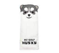 Shabier Housse de protection en cuir PU pour tête de golf Motif animal de dessin animé #1#3#5#7, 3 wood cover