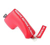 SHABIER Housse de Protection pour Putter de Golf avec extracteur Avant Le vol Rouge