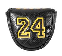 SHABIER Housse de Putter de Golf No.24 Style Design Couvre-tête pour Putter de Golf