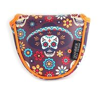 SHABIER Housse de Putter de Golf pour maillet de Golf (tête de Mort en Sucre)