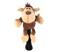 SHABIER Housse de tête de pilote de golf en peluche pour club de golf 460 cc (singe)