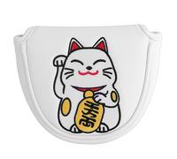 SHABIER Maneki-Neko Lucky Cat Design Maillet Putter Couvre-tête pour maillet