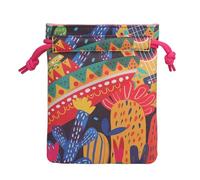 SHABIER Pochette de golf en cuir synthétique avec cordon de serrage, accessoire de golf portable (Cinco de Mayo)