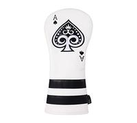 SHABIER Poker Ace Couvre-Club de Golf en Bois Blanc