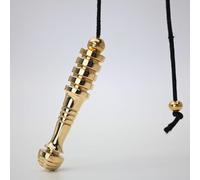 SHABRIM Pendule avec origine indienne pour guérison et reiki avec gange en laiton poli