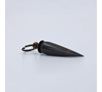 SHABRIM Pendule de guérison énergétique fabriqué à la main pour équilibrer les chakras et radiesthésie Marron antique