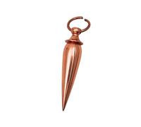 SHABRIM Pendule de guérison énergétique fabriqué à la main pour équilibrer les chakras et radiesthésie en cuivre