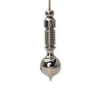 SHABRIM Pendule grand et lourd pour guérison spirituelle et énergétique, outil unique de radiesthésie inspiré de l'argent d'origine indienne