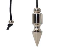 SHABRIM Pendule Made Inner Peace in Brass Meditational Toy Help in Calmness Silver PD116