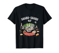 Shabu Shabu Kit Nouilles Repas Asiatique Soupes T-Shirt