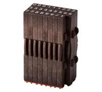 Shachihata Tampon en caoutchouc numéroté consolidé GRJ-5AN