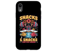 Shacks and Snacks, That’s My Cardio Coque pour iPhone XR
