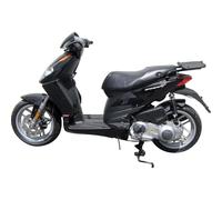 Shad Fixation arrière top-case pour Aprilia/Derbi Noir