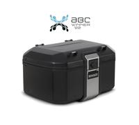 SHAD Coffre arrière ou valise moto en aluminium TR55 TERRA BLACK EDITION