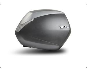 SHAD COUVERCLE SH36 NEW TITANIUM Housse de boîtier latéral en titane