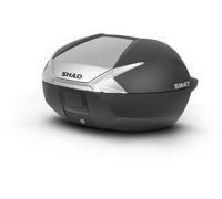 SHAD COUVERCLE SH47 NEW TITANIUM Couvercle de topcase en titane