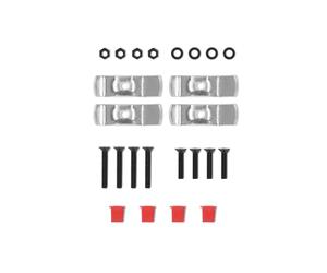 Shad D1B40BOR Visserie pour Grille de Coffre SH40, Noir