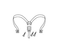 SHAD D1B48CGR SH48 Sangles Flexibles